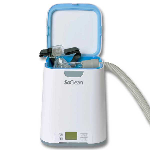 SoClean 2 CPAP Cleaner and Sanitizing Machine with AirSense 10 Adapter