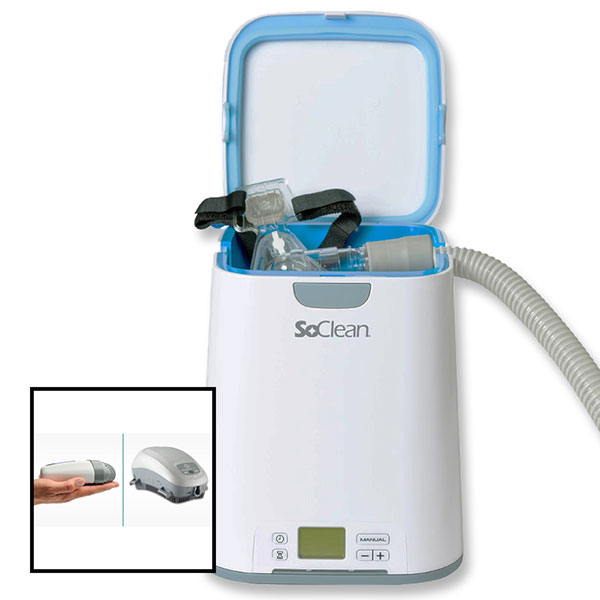 SoClean 2 CPAP Cleaner and Sanitizer with Adapter for Transcend & Z1