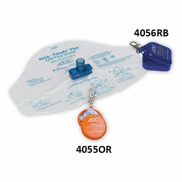 Adsafe CPR Face Shield Keychain