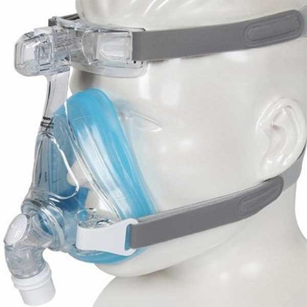 Amara Full Face CPAP Mask without Headgear, Gel