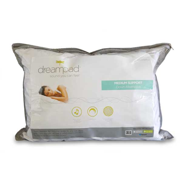 Dreampad Medium Support - Music Relaxation Pillow with Intrasound Technology
