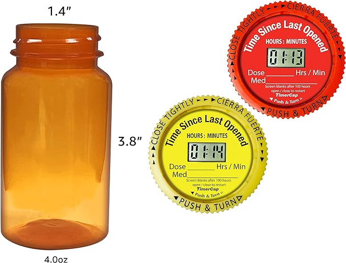 Patient Sleep Supplies. TimerCap Automatically Displays Time Since Last ...