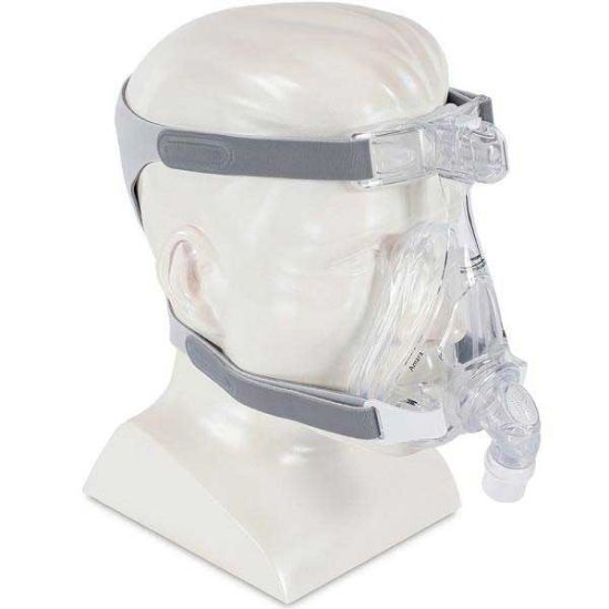 Picture of Amara Full Face CPAP Mask without Headgear, Silicone
