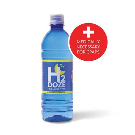 Picture of H2Doze Distilled Water for CPAP Humidifiers (Single Bottle)