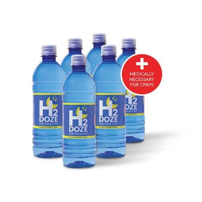 Picture of H2Doze Distilled Water for CPAP Humidifiers (6 pack)