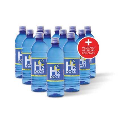 Picture of H2Doze Distilled Water for CPAP Humidifiers (12 pack)