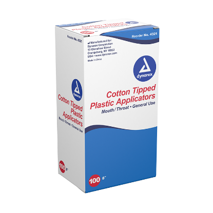 Picture of Cotton Tipped Plastic Applicator Large Tip
