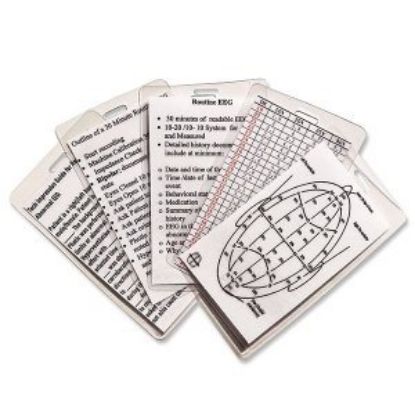 Picture of Cheat Sheets For Routine EEG Layout
