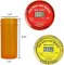 TimerCap Automatically Displays Time Since Last Opened - Built-in Stopwatch Smart Pill Bottle Cap Medication Reminder Case (Qty 2-1.8 oz Amber Bottles) CRC